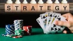 A visual image that illustrates the significance of poker strategy.. 