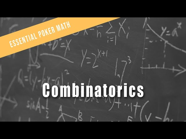 Image showing Combinatorics in poker.
